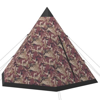 Tent 4-persoons meerkleurig