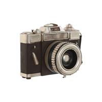 Decoratieve figuren Home ESPRIT Bruin Zilverkleurig Camera Vintage 23 x 12 x 15 cm - thumbnail