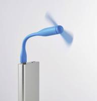Renkforce RF-USBF-101-BL USB-ventilator Zwenkbaar (b x h x d) 85 x 141 x 21 mm - thumbnail
