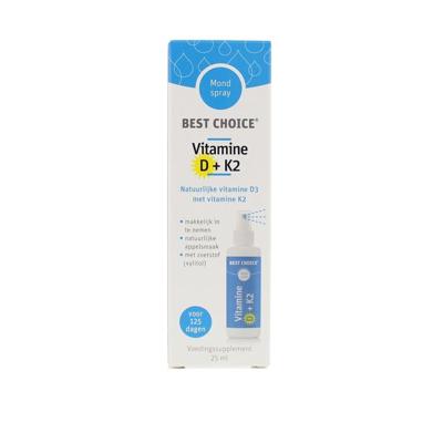 TS Choice Vitaminespray vitamine D3 + K2 25 Milliliter