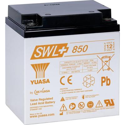 Loodaccu Yuasa SWL+850 Loodvlies (AGM) 28.8 Ah 12 V 1 stuk(s)