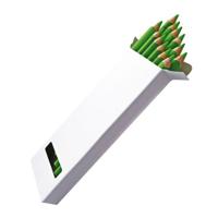 EDU3 Edu jumbo kleurpotlood, dikte 10 mm, vulling 6,25 mm, oranje, 12 stuk/ 1 doos - thumbnail