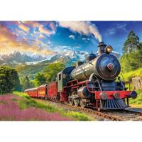 Intro Trefl puzzel van stoomtrein in de bergen 1000 stukjes - thumbnail
