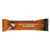 The fitness candy company Milky chocolate & caramel 55 Gram - thumbnail