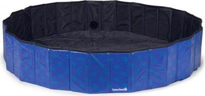Zwemb doggy dip blauw160x160x30 Beeztees - Beeztees