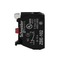 Schneider Electric ZBE102 Contactelement 1x NC Moment 240 V 1 stuk(s) - thumbnail