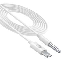Cellularline AUXMusic Kabel, Lightning, Aux-kabel voor Car Stereo Connection, Apple Certified, Wit - thumbnail