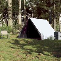 Tent A-frame 2-persoons waterdicht verduisterend stof wit - thumbnail