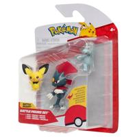 Pokemon Battle Figure Pack - Pichu, Weavile & Machop - thumbnail
