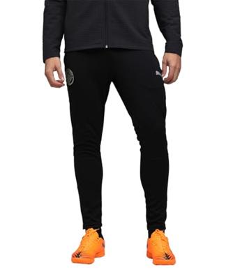 PUMA Manchester City Trainingsbroek 2025-2026 Zwart Zilver