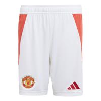 Manchester United Broekje Thuis Junior 2024/2025 - Maat 128 - Kleur: Wit | Soccerfanshop - thumbnail