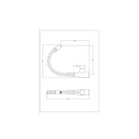 ROUSSEAU Tiki keukenmengkraan - Zonder handdouche - Chroom - thumbnail