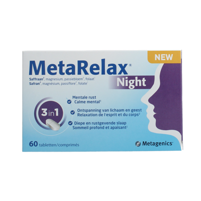 Metagenics Metarelax night 60 Tabletten Metagenics Metarelax night 60 Tabletten