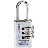 Burg Wächter 3631 Hangslot 22.90 mm Aluminium-zilver (chroom) Cijferslot - thumbnail