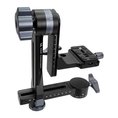 K&F Concept heavy duty gimbal head schommelkop met Arca Swiss quick release plate