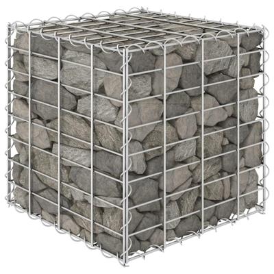 VidaXL Gabion plantenbak verhoogd kubus 40x40x40 cm staaldraad VidaXL Gabion plantenbak verhoogd kubus 40x40x40 cm staaldraad