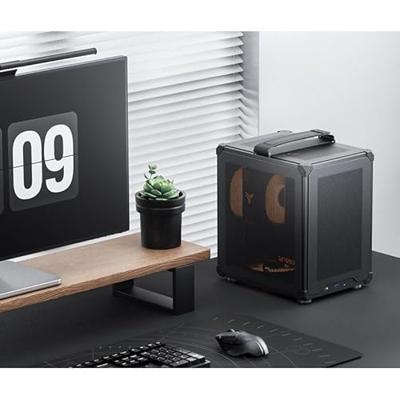 Jonsbo C6 Mini-tower Behuizing, PC-behuizing, Gaming-behuizing Zwart Jonsbo C6 Mini-tower Behuizing, PC-behuizing, Gaming-behuizing Zwart