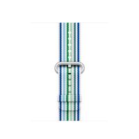 Apple Woven Nylon Apple Watch 38mm / 40mm / 41mm Blue Stripe - thumbnail