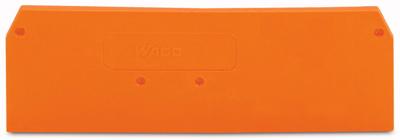 WAGO 279-346 Afsluit- en scheidingsplaat Oranje 100 stuk(s)