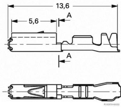 HERTH+BUSS Repair cable female disconnectors