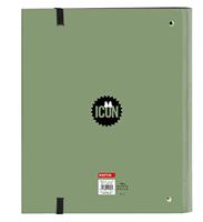 Ringmap Minnie Mouse Mint shadow Militair groen (27 x 32 x 3.5 cm) - thumbnail