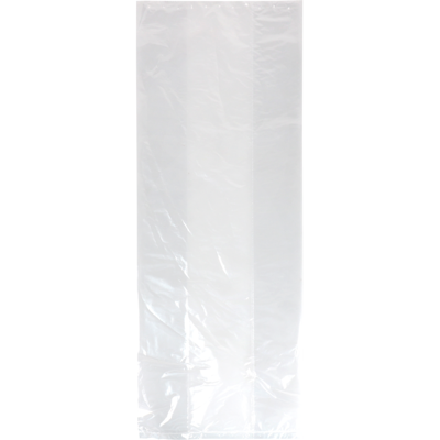 Zak | Zijvouwzak | LDPE | 16/ 5x50cm | 18my | transparant | 1000 stuks