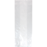 Zak | Zijvouwzak | LDPE | 16/ 5x50cm | 18my | transparant | 1000 stuks - thumbnail