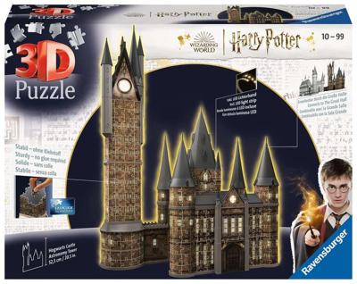 Ravensburger puzzel 540 stukjes( hogwarts astronomie toren Night Edition) - thumbnail