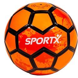 SportX voetbal oranje splash 330-350gr