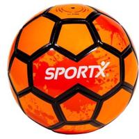 SportX voetbal oranje splash 330-350gr - thumbnail