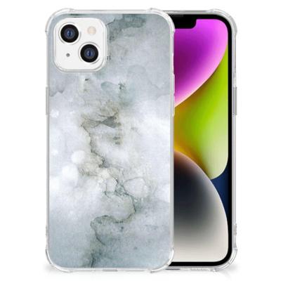 Back Cover iPhone 14 Painting Grey Back Cover iPhone 14 Painting Grey