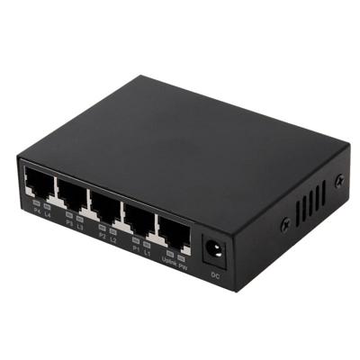 5 Poort 10/100Mbps POE schakelaar IEEE802.3af Power over Ethernet Netwerk Switch voor IP Camera VoIP telefoon AP apparaten 5 Poort 10/100Mbps POE schakelaar IEEE802.3af Power over Ethernet Netwerk Switch voor IP Camera VoIP telefoon AP apparaten