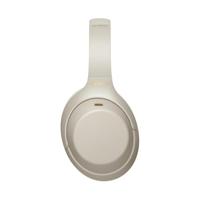 Sony WH1000XM4S.CE7 Over Ear koptelefoon Bluetooth, Draadloos Zilver Noise Cancelling Touchbesturing - thumbnail