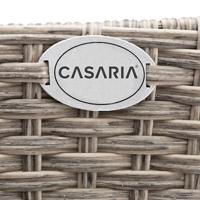 Polyrotan Balkonbak Set van 2 Creme - thumbnail