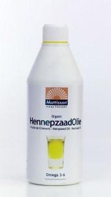 Mattisson HealthStyle Biologische Absolute Hennepzaadolie