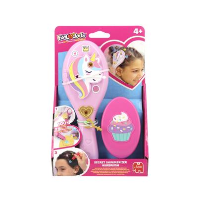 FunLockets geheime haarborstel met glinsters