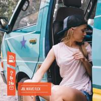 Draadloze Hoofdtelefoon met Oplaadetui JBL Wave Flex Blauw - thumbnail