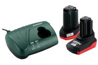 Metabo 10.8V Basis-set, 2x Accu 5,2Ah 1x Lader LC40 - 685067000 - thumbnail