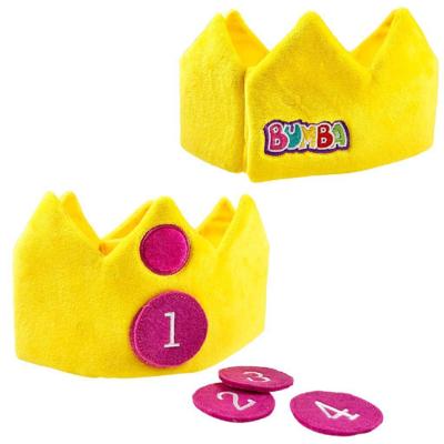 Studio 100 Bumba verjaardagskroon met afneembare leeftijden, 5dlg.