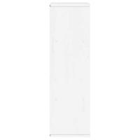 Bijzetkast ODDA 40x24x79 cm massief grenenhout wit - thumbnail