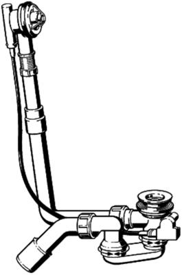 Viega Multiplex badafvoercombinatie inbouwdeel