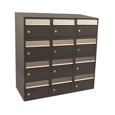 Stoer! Brickset 3-Breed, 4-Hoog Met Dak Antraciet - 40215065_3x4d