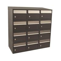 Stoer! Brickset 3-Breed, 4-Hoog Met Dak Antraciet - 40215065_3x4d - thumbnail