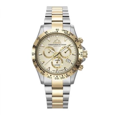 Christophe Duchamp Grand Mont CD7101-10 Heren Horloge 42mm 10 ATM Christophe Duchamp Grand Mont CD7101-10 Heren Horloge 42mm 10 ATM