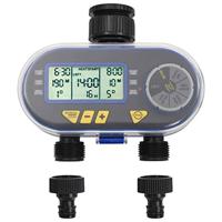 VidaXL Watertimer met dubbele uitgang automatisch digitaal - thumbnail