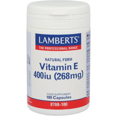 Lamberts Vitamine E 400ie Capsules