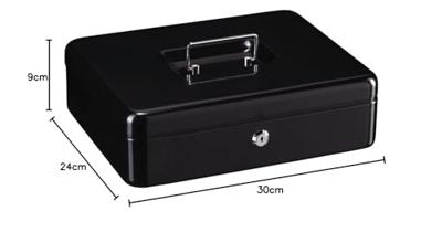 Burg Wächter 40080 Geldcassette (b x h x d) 300 x 90 x 240 mm Zwart