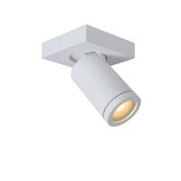 Lucide TAYLOR - Plafondspot Badkamer - LED Dim to warm - GU10 - 1x5W 2200K/3000K - IP44 - Wit - thumbnail