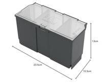 Bosch Home and Garden 1600A01V7R 1600A01V7R Machinekoffer PP (l x b x h) 237.70 x 104.60 x 131.50 mm - thumbnail