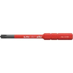 Wiha 2831131 bit slimbit electric plusmin/phillips sl/ph1 x 75 mm - 34587 Wiha 2831131 bit slimbit electric plusmin/phillips sl/ph1 x 75 mm - 34587